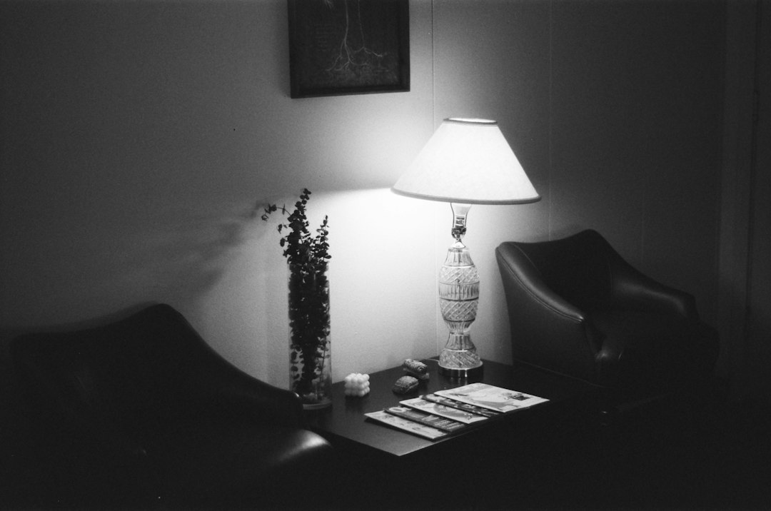 Ejemplo visual de un rincón de lectura cómodo y organizado, fotografía 9